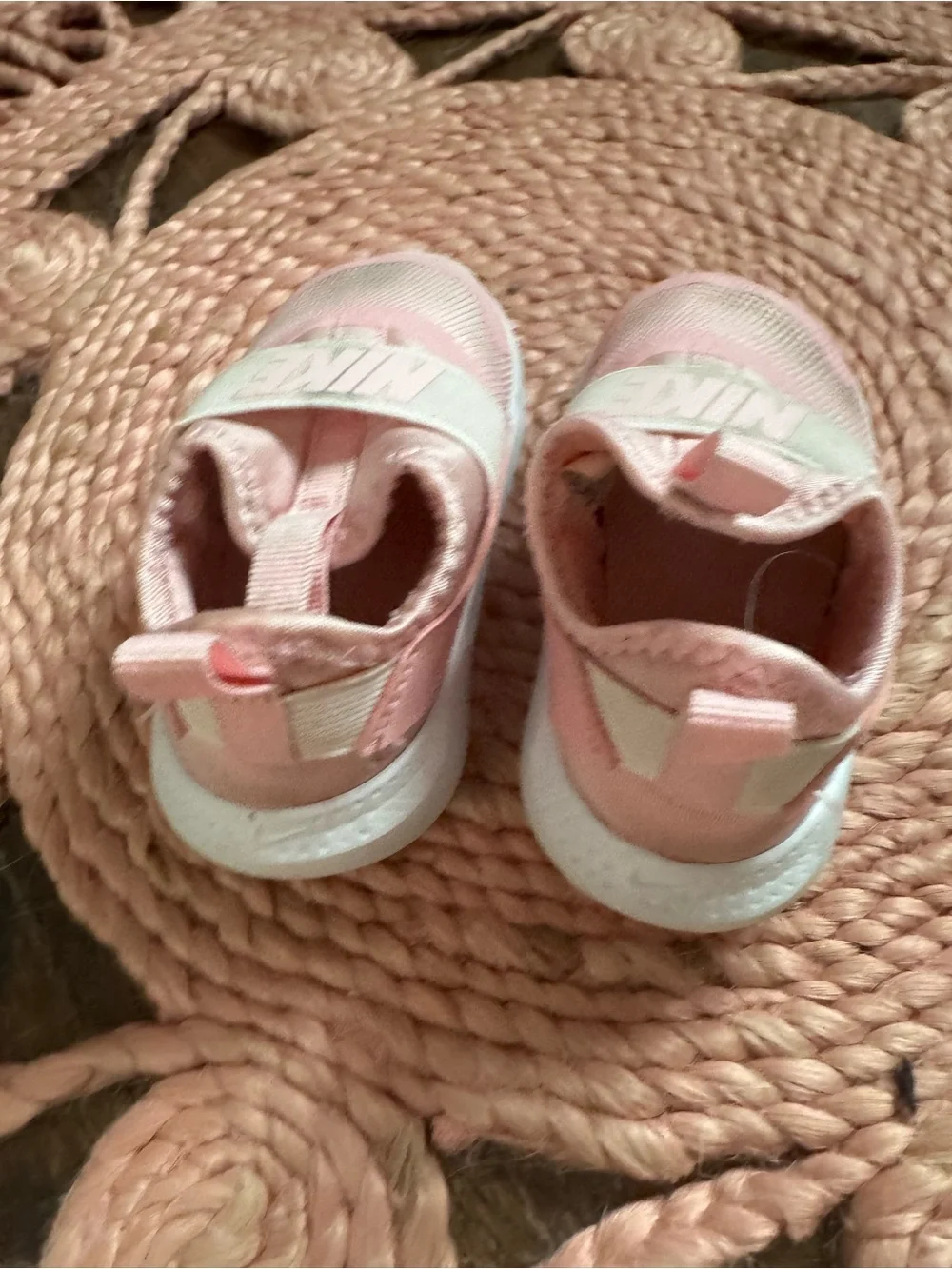 Nike Kids' Pink Slip-On Athletic Shoes